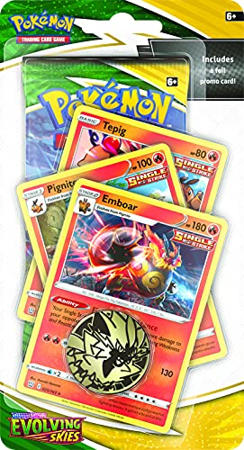 Pokemon-Sword & Shield 7 Evolving Skies: Premium Blister, 3. Special Booster POK80885D12