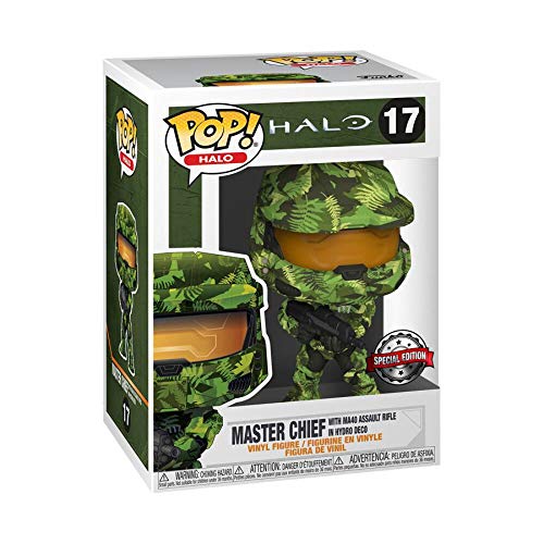 POP! Halo 17 Master Chief with MA40 Assault Rifle in Hydro Deco