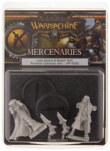 Privateer Press Warmachine – Mercenarios – Lady Aiyana y Holt Modelo Kit