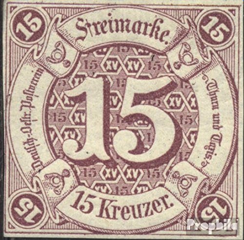 Prophila Collection Thurn y Taxis 24 1864 cifra (Sellos para los coleccionistas)