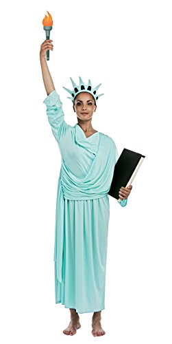 P'tit Clown 27750 - Disfraz para Adulto, diseño de Estatua de la Libertad, Talla única