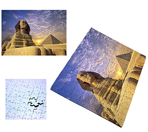 PUZZLE 120 PIEZAS ESFINGE EGIPTO GIZA PIRAMIDES rompecabezas educativo puzle