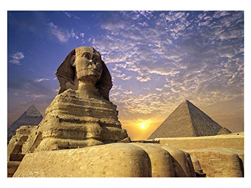 PUZZLE 96 PIEZAS ESFINGE EGIPTO GIZA PIRAMIDES rompecabezas educativo puzle