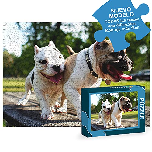 Puzzles Personalizados 1080 Piezas con Fotos | Varios tamaños Disponibles (4 a 2000 Piezas) | Material: Cartón | Tamaño: 1080 Piezas (69,5 x 49,5 cm) - con Caja Personalizada