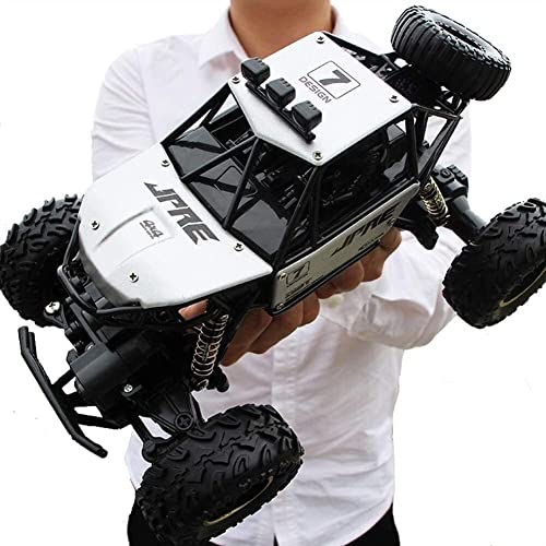 QHHALXZ RC Car 1/14 Racing Monster Truck Coche de Control Remoto de Alta Velocidad 2.4Ghz RC Buggy Crawlers Chariot Semi-Truck All Terrains Off Road RC Climbing Car Radio Hobby Grade Vehí