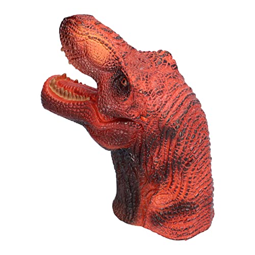 QITERSTAR Marionetas de Mano de Dinosaurio, Juguetes de Mano de Dinosaurio de Goma Realistas, Juego de Roles Interactivo No Tóxico para la Narración de Historias de Fiestas