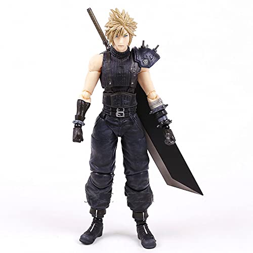 QWYU 27cm Cloud Strife Sephiroth Noctis Lucis Caelum Pvc Figura de Acción Coleccionable Modelo de Juguete