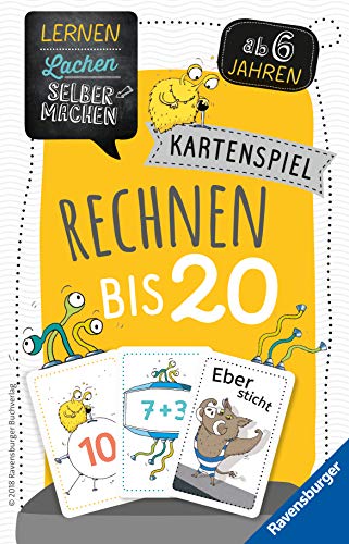 Ravensburger 80349 - Juego Educativo para Aprender a Llorar hasta 20, Juego para niños de 1 a 5 Jugadores, Juego de Aprendizaje a Partir de 6 años, matemáticas