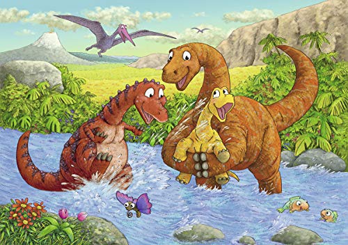 Ravensburger- Spielende Dinos Jugando, Color 1. (05030)