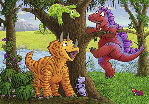 Ravensburger- Spielende Dinos Jugando, Color 1. (05030)