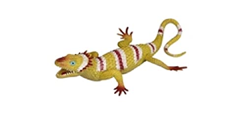 Ravensden Juego de 3 lagartos de 34 cm, elásticos, lagarto, camaleón, juguete