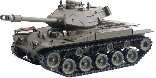 RC tanque M41 A3 "WALKER BULLDOG" Heng Long humo y sonido+Metal gear con 2,4 GHz Mando a distancia