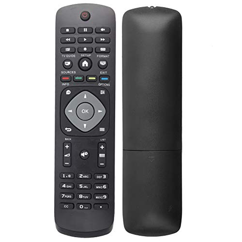 Reemplazo de Control Remoto Universal para Philips TV con Pantalla LCD LED, Funciona con la mayoría de los televisores Philips