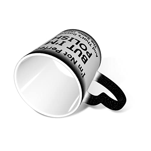 Regalo polaco, regalo para polaco, regalos polacos, orgullo polaco, bandera polaca, I Love Poland, taza de café polaca, regalo polaco, regalo de Polonia, cambio de color negro