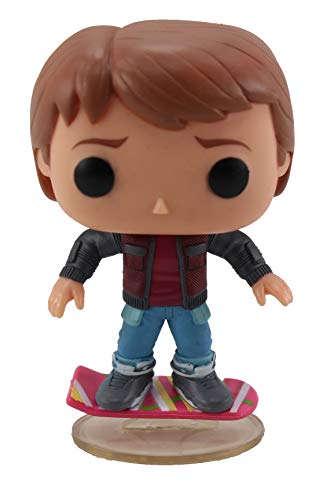 Regreso al Futuro II POP! Movies Vinyl Figura Marty McFly Hoverboard 10 cm