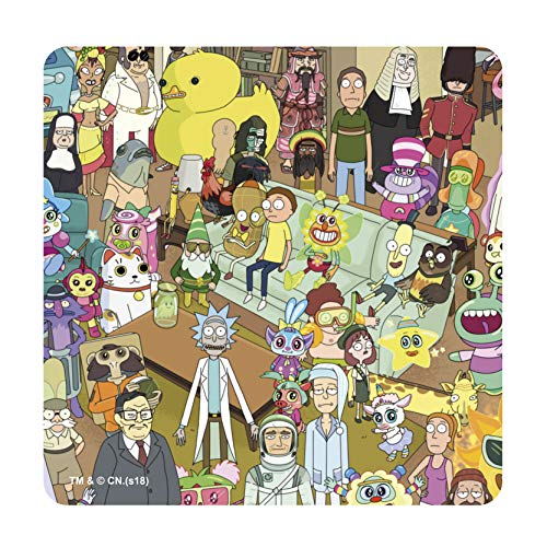 Rick and Morty - Juego de Posavasos