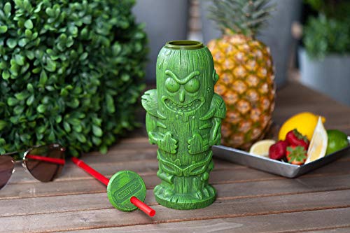 Rick and Morty Pickle Rick 22oz Geeki Tikis Plastic Tumbler