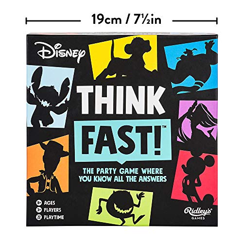 Ridley's Disney Think Fast Party Game