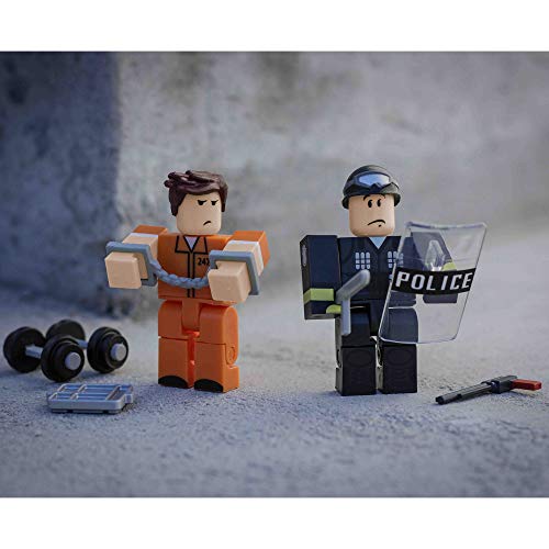 Roblox 10741 Prison Life Game Pack Kids Toy Figure Playsets