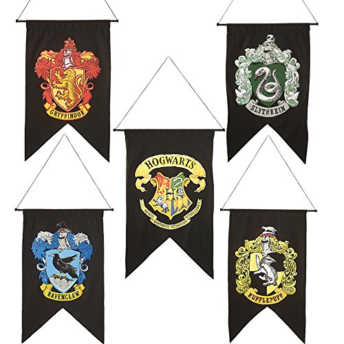 Rubie's - Bandera oficial de Harry Potter Gryffindor para la pared de la casa de Harry Potter