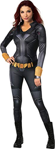 Rubies Marvel Studios Black Widow Movie Deluxe Costume Disfraz Talla de Adulto, Traje Negro, S para Mujer