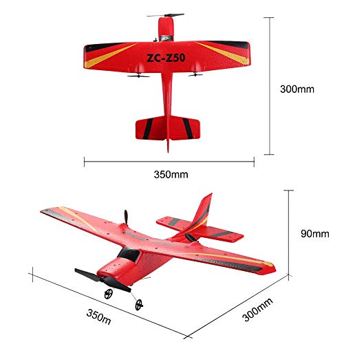 s-idee® Avión teledirigido 01925 Rc S50 con tecnología de 2,4 GHz con batería de polímero de litio