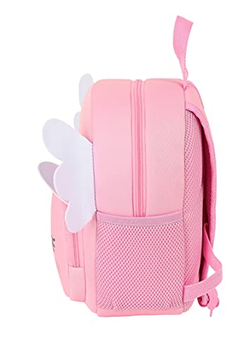 Safta Mochila Neopreno Unicorn, 200x90x250 mm, Rosa/Rosa Claro