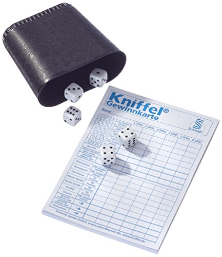 Schmidt Spiele 51203 - Yahtzee, Metal estaño [Importado de Alemania]