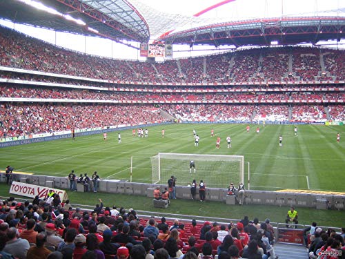 SDBRKYH Estadio da Luz Modelo, Estadio do Sport Lisboa e Benfica Edificio del Gimnasio del Club 3D Puzzle Los Aficionados colecciona Souvenirs