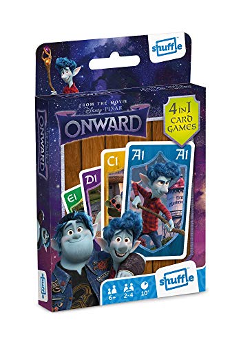 Shuffle Juegos de Cartas para niños – 4 en 1 Snap, Pares, familias Felices y Juego de acción, guía de Juego incluida, Gran Regalo para niños Mayores de 6 años