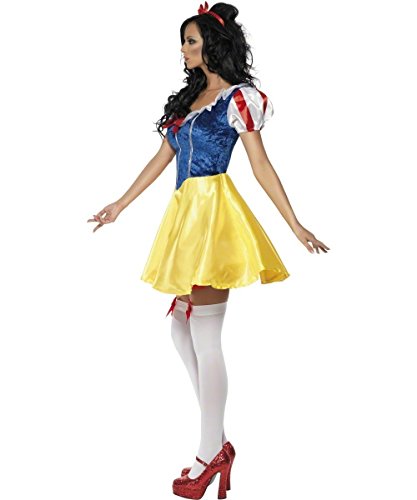 Smiffy's - Disfraz de Blancanieves para mujer, talla S (30195S)