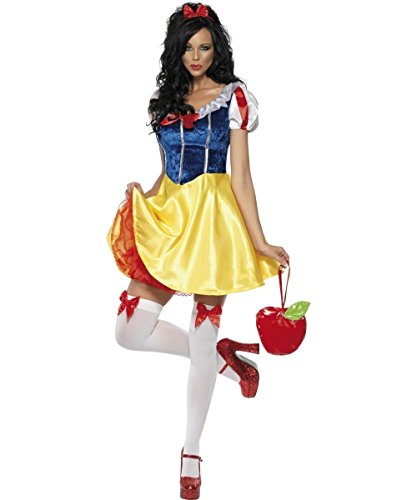 Smiffy's - Disfraz de Blancanieves para mujer, talla S (30195S)