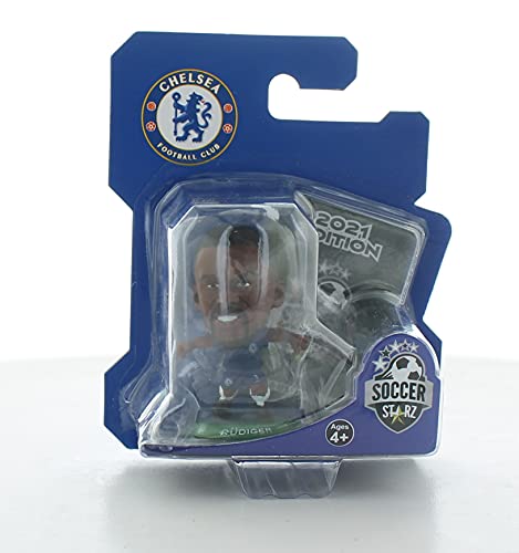 Soccerstarz - Chelsea Antonio Rudiger - Kit de casa (Kit clásico) /Figuras