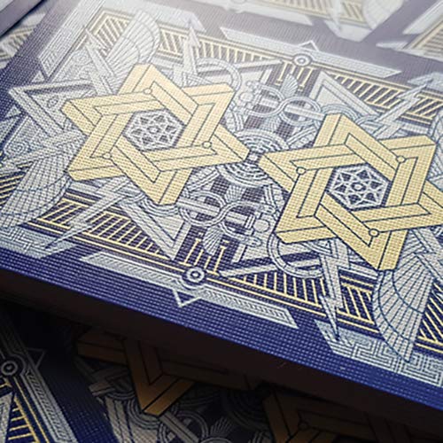 SOLOMAGIA Pantheon Azure Playing Cards by Giovanni Meroni