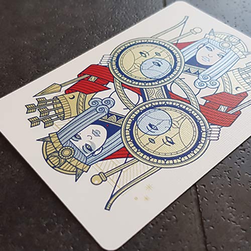 SOLOMAGIA Pantheon Azure Playing Cards by Giovanni Meroni