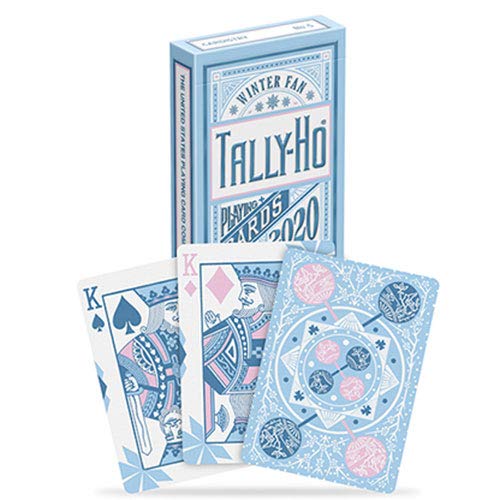 SOLOMAGIA Tally-Ho Winter Fan Playing Cards