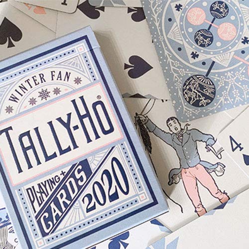 SOLOMAGIA Tally-Ho Winter Fan Playing Cards