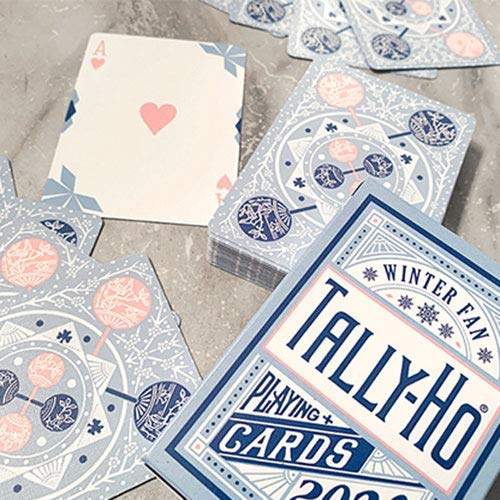 SOLOMAGIA Tally-Ho Winter Fan Playing Cards