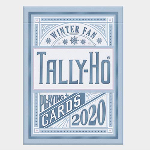 SOLOMAGIA Tally-Ho Winter Fan Playing Cards