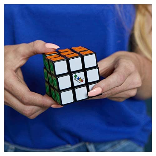 Spin Master 3x3 colour matching puzzle to help the visually impaired Rubiks Cube Sensory: el rompecabezas original de 3 x 3 colores a juego para ayudar a las personas con discapacidad visual (6063346)