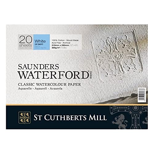 St Cuthberts Mill Saunders Waterford Bloc Encolado 4L 23x31 20H 100% Fino 300g Extra Blanco