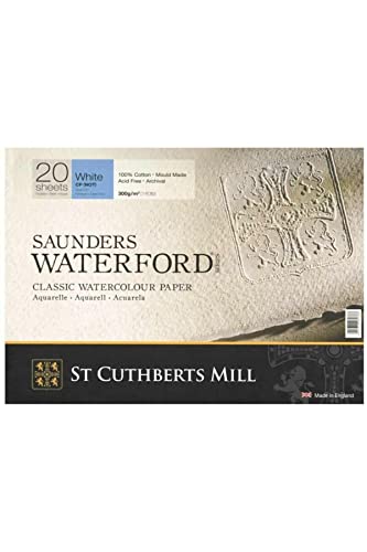 St Cuthberts Mill Saunders Waterford Bloc Encolado 4L 23x31 20H 100% Fino 300g Extra Blanco