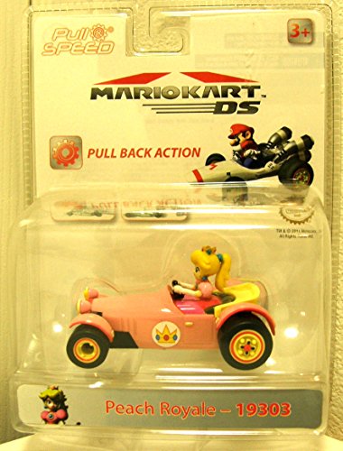 Stadlbauer - Mario Kart - Pull and Speed Serie 2 - Princesa Peach - 10 cm - Super Mario Kart DS Peach, Figura Videojuegos