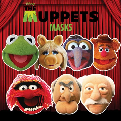 STAR CUTOUTS – stsmp60 – 6 máscaras – Diferentes Personajes – The Muppets Show – Talla única