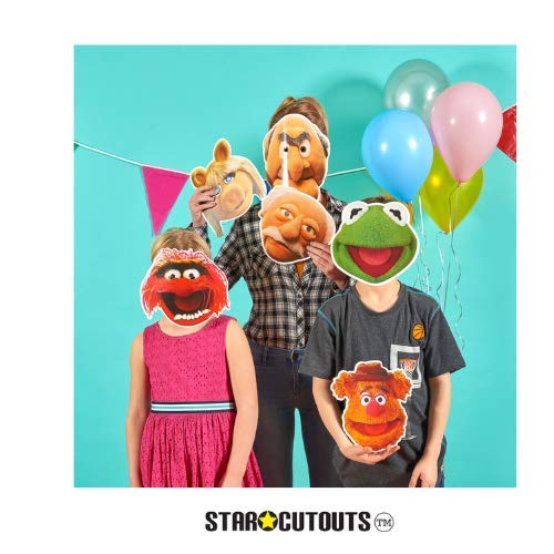 STAR CUTOUTS – stsmp60 – 6 máscaras – Diferentes Personajes – The Muppets Show – Talla única