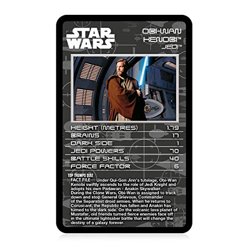 Star Wars Episodios 1-3 Top Trumps Specials Juego de Cartas