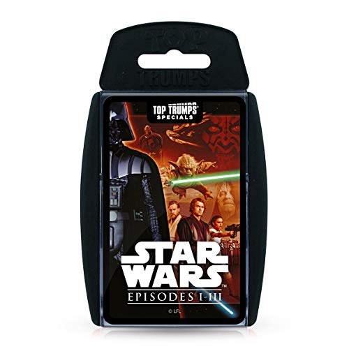 Star Wars Episodios 1-3 Top Trumps Specials Juego de Cartas