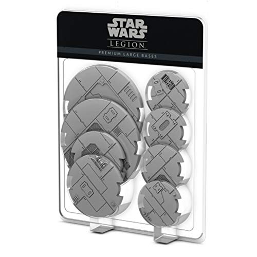 Star Wars Legión-Bases Grandes Premium, Multicolor (SWL29)