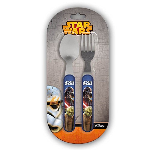 Star Wars Set 2 cubiertos (Suncity SWA101762)