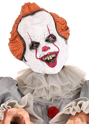 Stephen King - Disfraz de payaso Pennywise Deluxe para adulto, Talla única (Rubie's 820859)